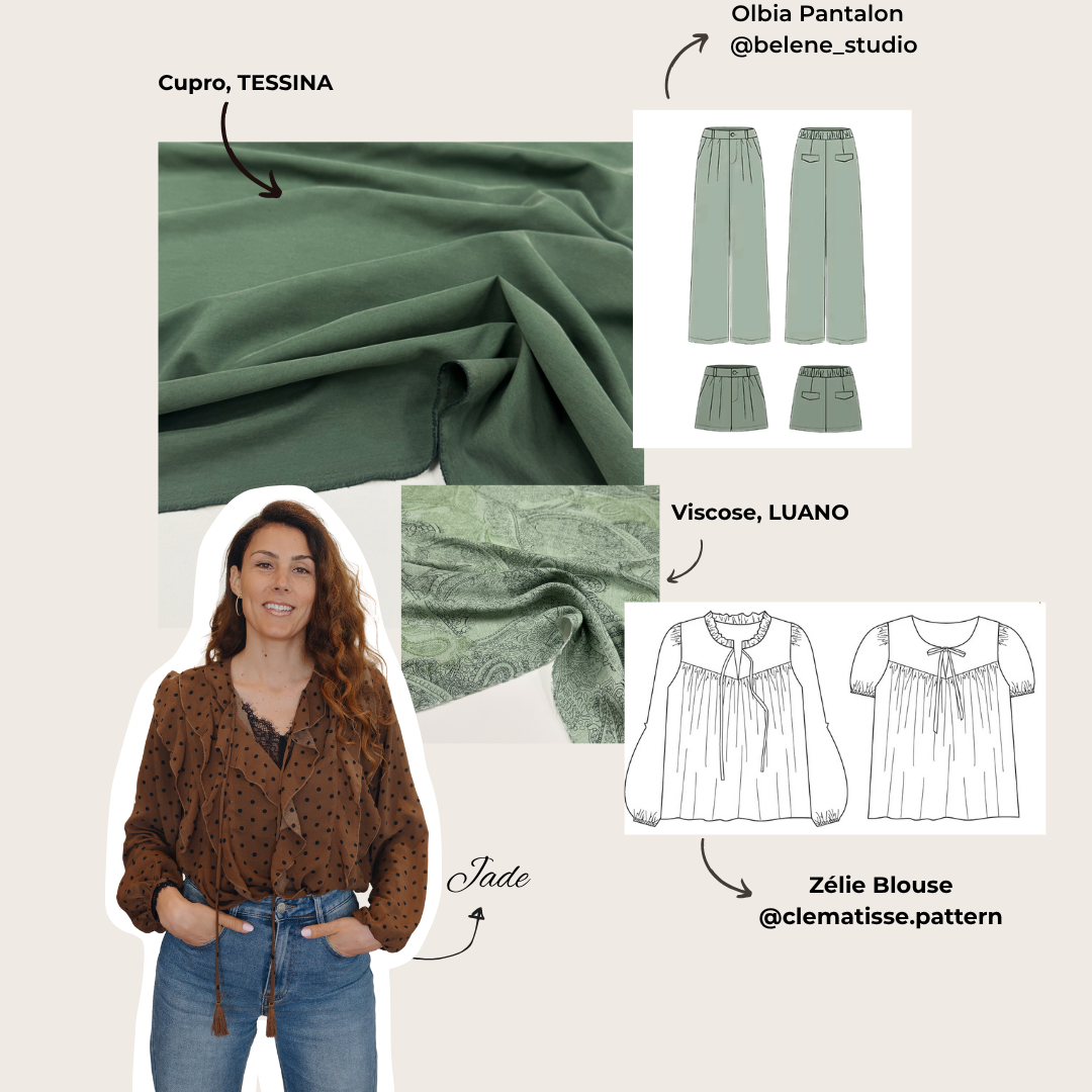 Tissu Satin Viscose - Luano