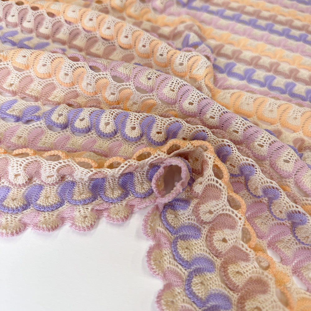 Tissu Maille Crochet, Coton - Ombrella