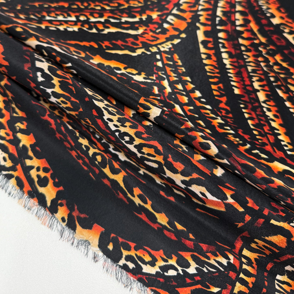 Tissu Satin, Polyester - Animalier, Speziata