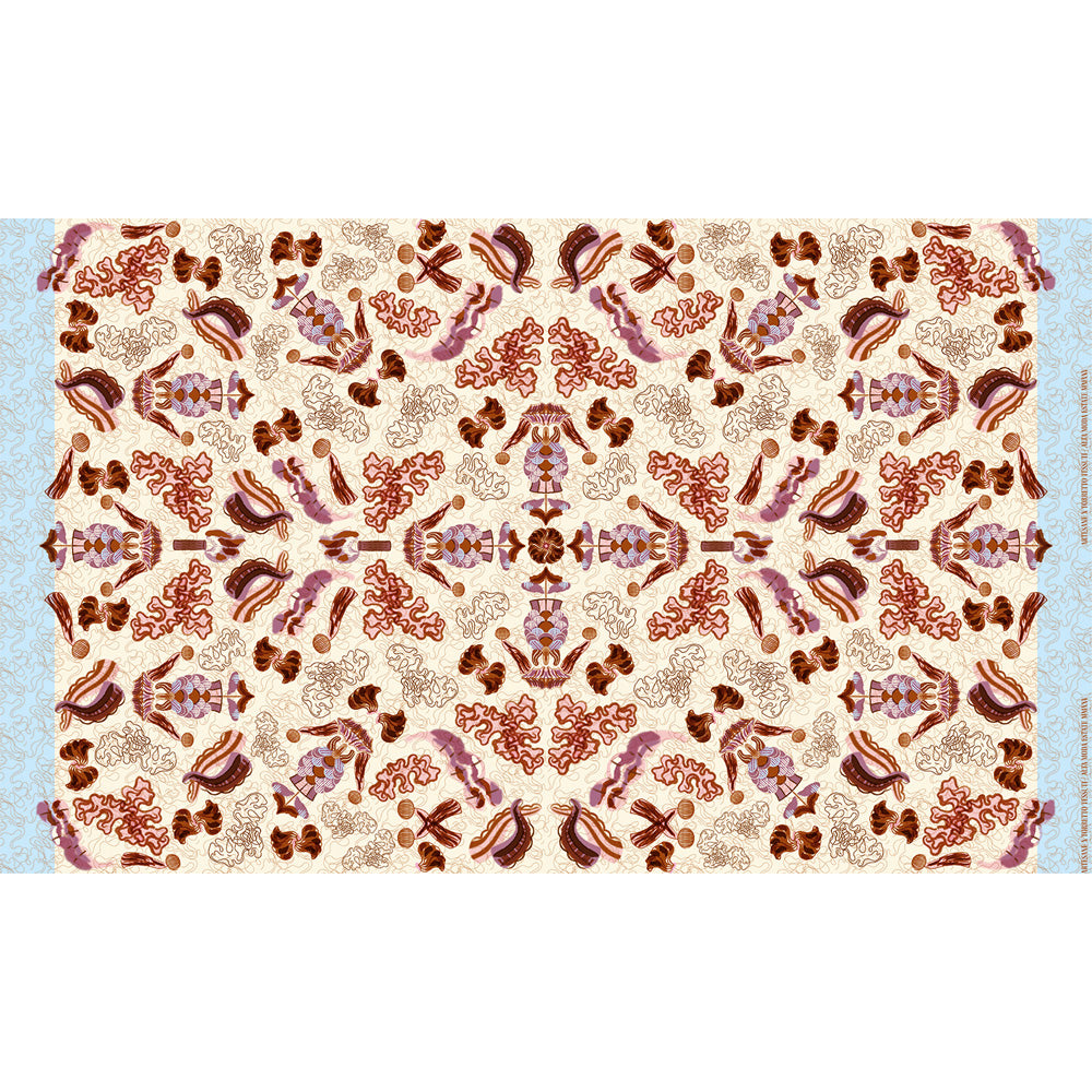 Tissu Twill Exclusif, Polyester Italien - Abstrait, Zoagli