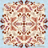 Carré Twill Exclusif, Soie - Abstrait, Camogli