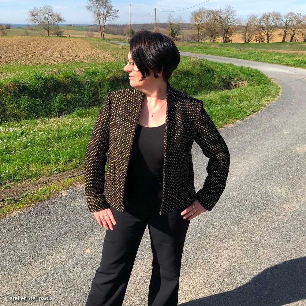 Tissu Tweed, Laine - Api