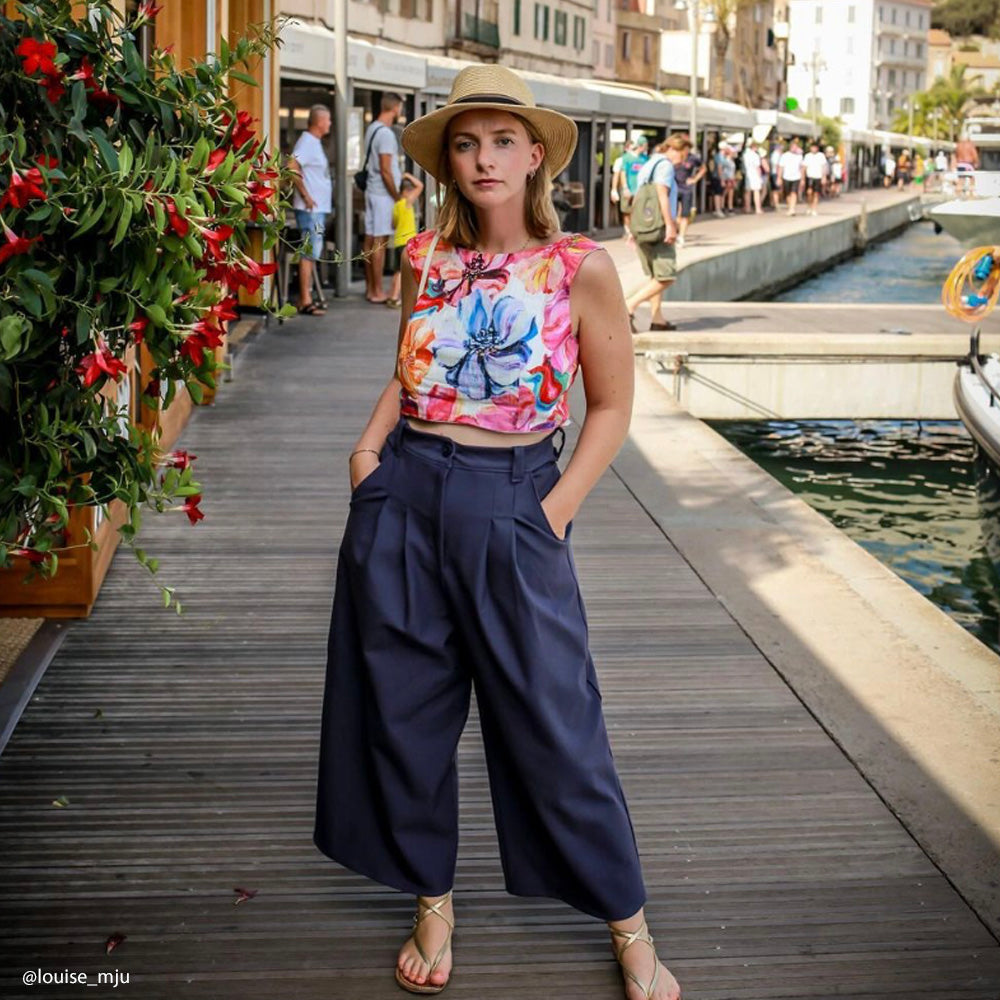 Tissu Gabardine Stretch, Coton - Ascoto