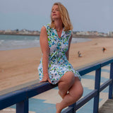 Tissu Brodé, Broderie Anglaise Coton - Divers col, Fiorellino