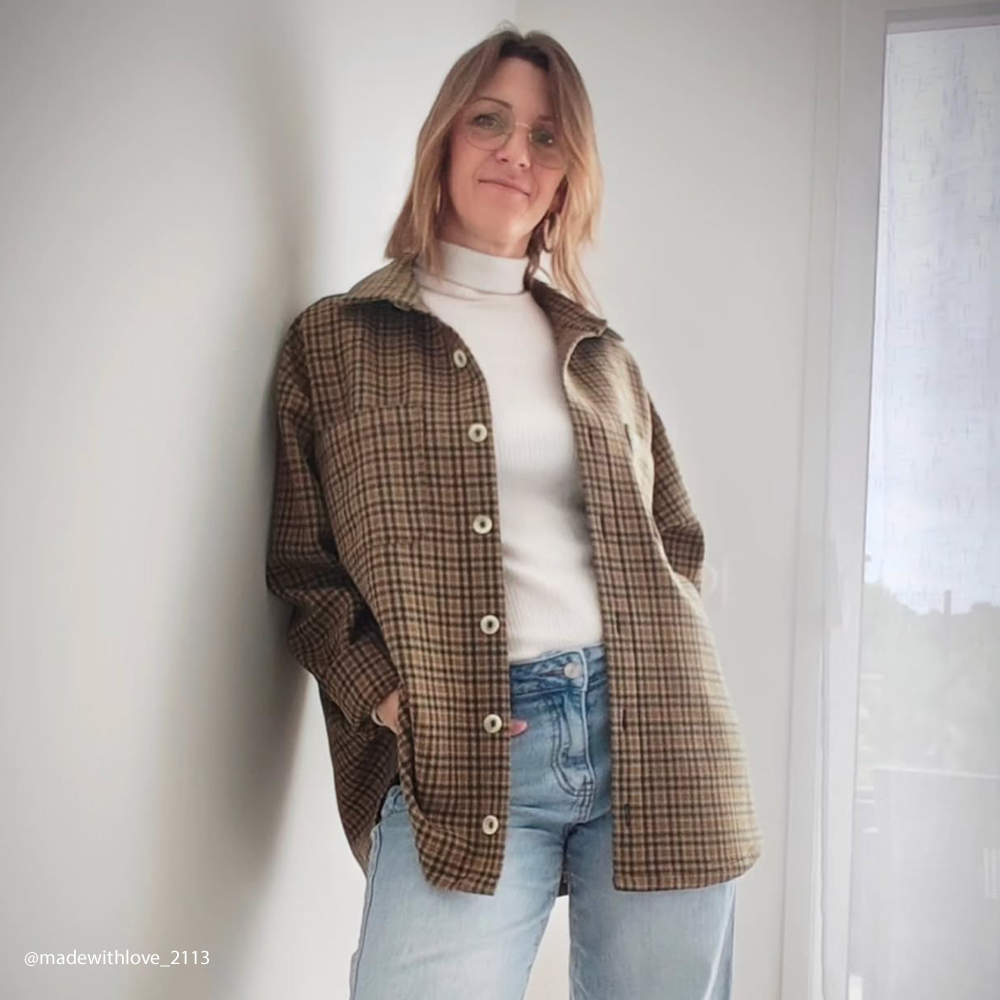 Tissu Tweed, Laine Vierge - Cosimo