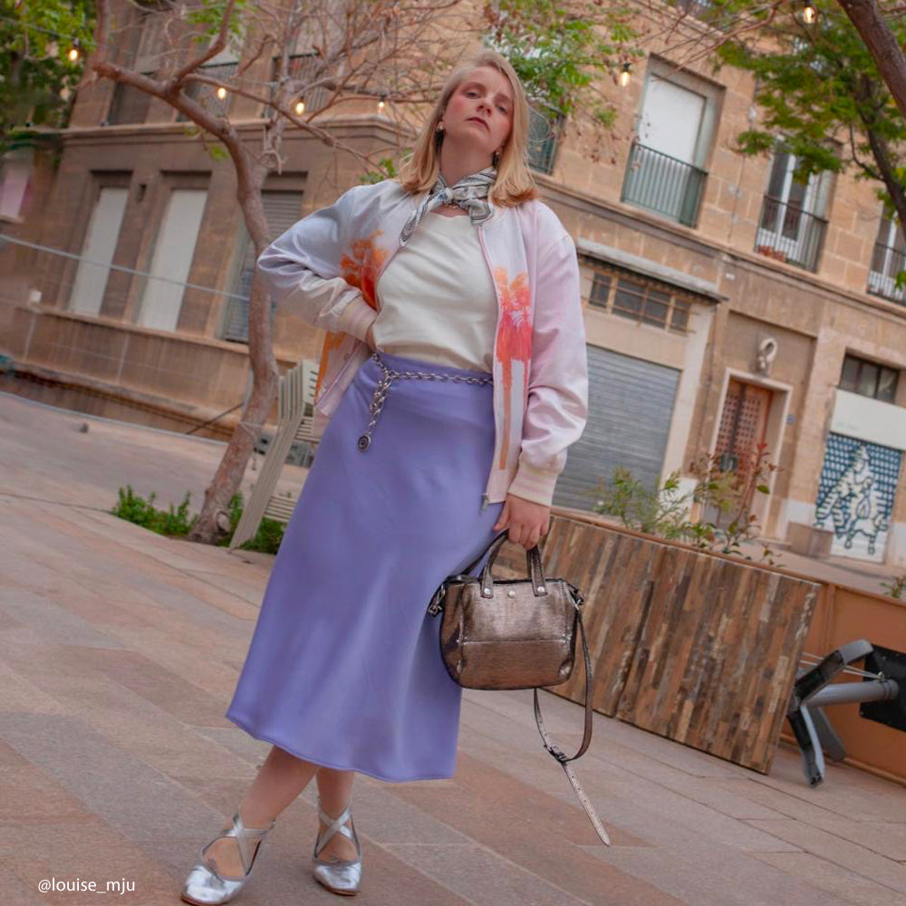 Tissu Crêpe Envers Satin - Différents Coloris, Favoloso