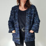 Tissu Jacquard, Coton - Tissé, Deux Coloris, Riccione