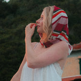 Tissu Crêpe de Chine, Soie - Rayé, Elira