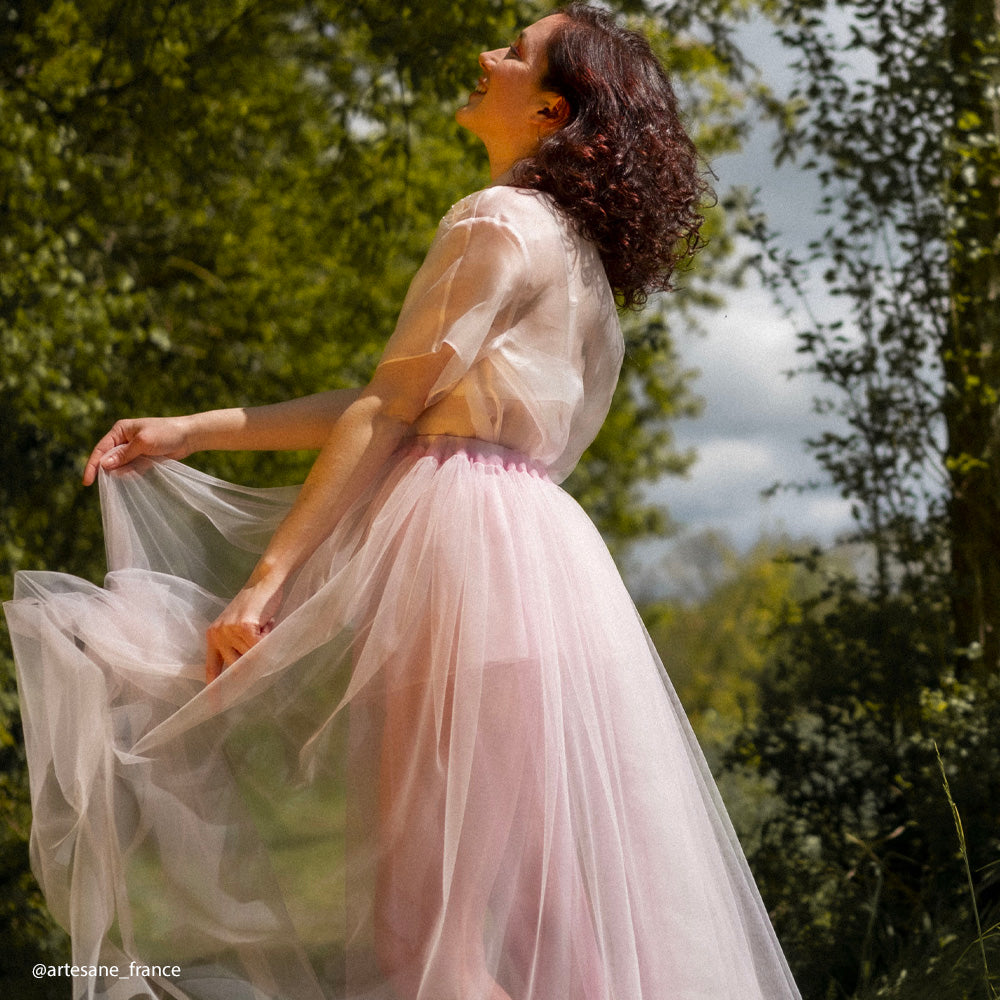 Tissu tulle illusion - Tosca