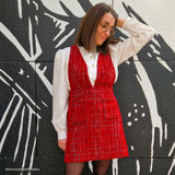 Tissu Tweed, Laine - Tartan Métallisé, Beatrice