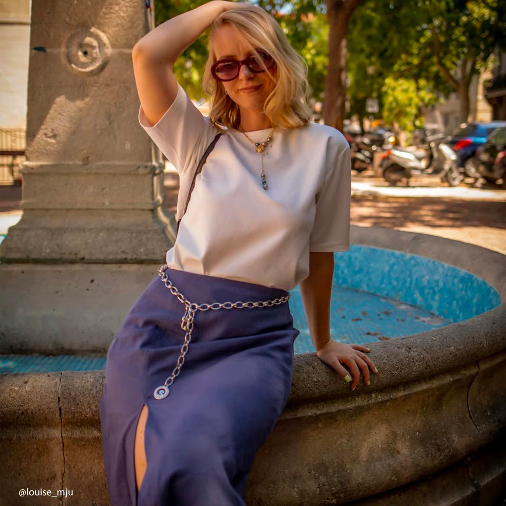 Tissu Ramie - Divers col, Armeno