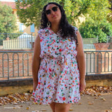 Tissu Brodé, Broderie Anglaise Coton - Divers col, Fiorellino