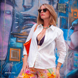 Tissu Technique Popeline Stretch, Coton - Différents coloris, Asti