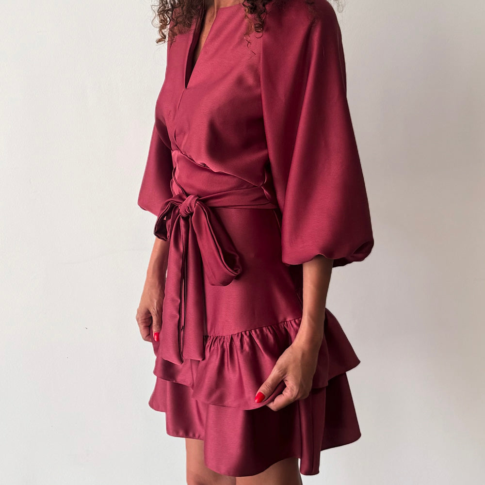 Tissu Crêpe Envers Satin - Favoloso