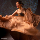 Tissu Mousseline, Polyester - Enduit Divers col, Frazerio