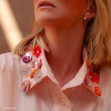 Galon Tulle Brodé - Floral