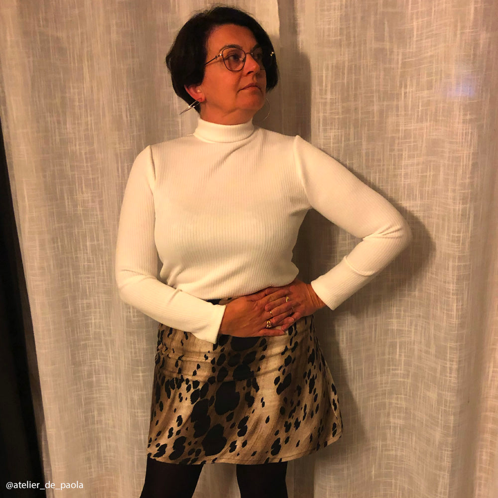 Tissu Gabardine, Coton - Animalier, Genetta