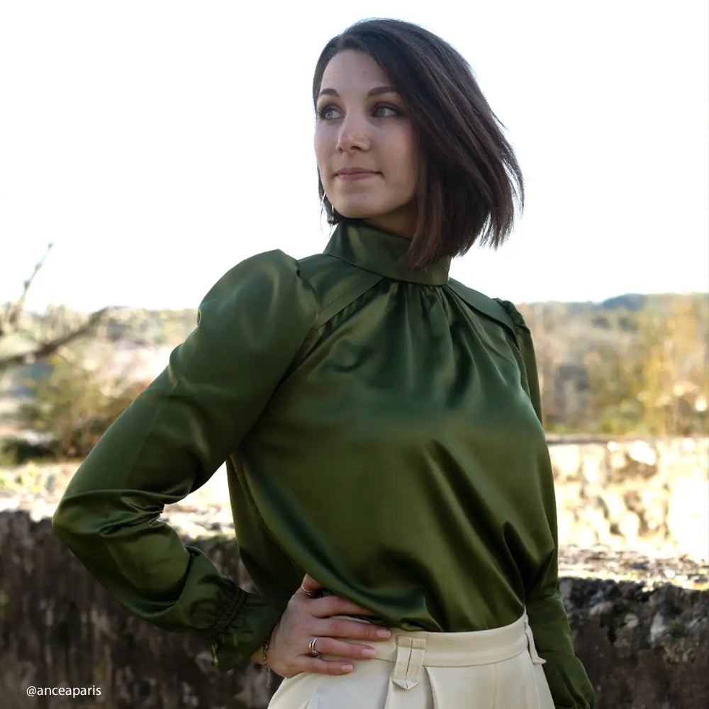 Tissu Satin Lingerie, Stretch - Kink