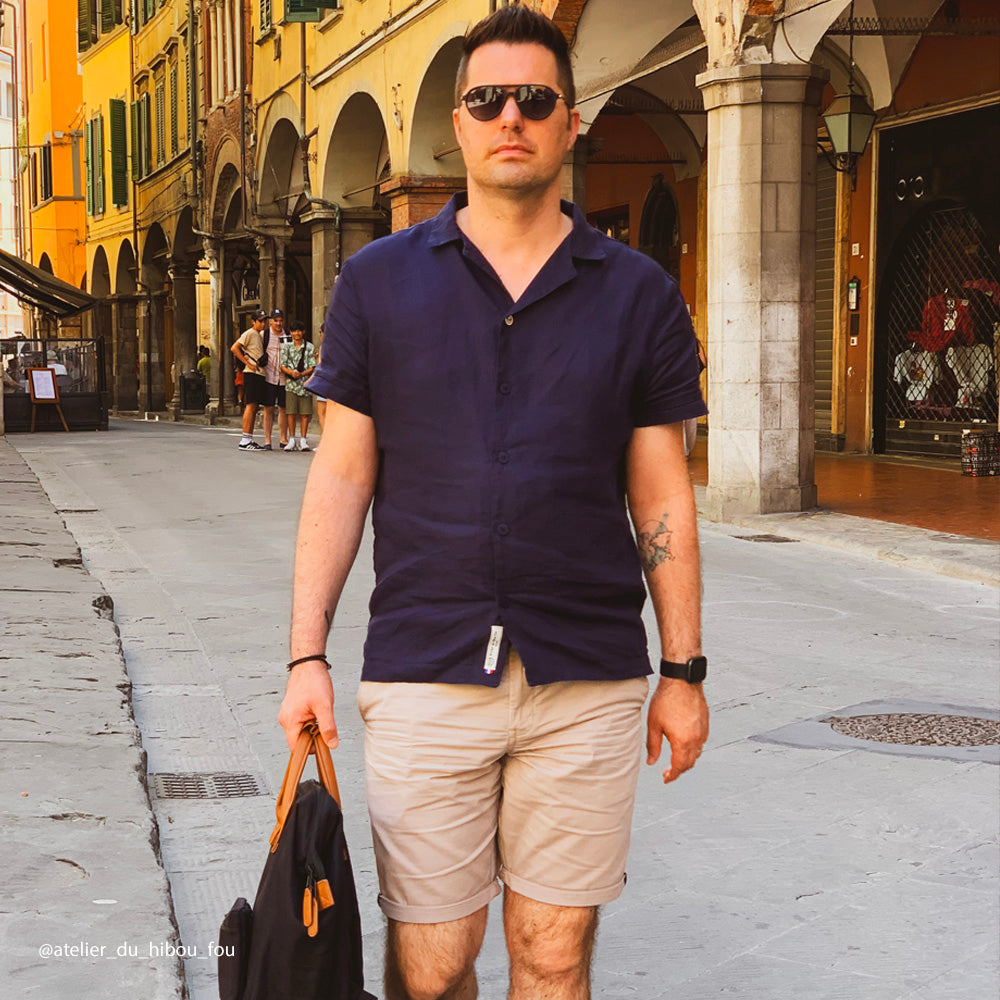 Tissu lin lavé - 3 coloris, Gladys