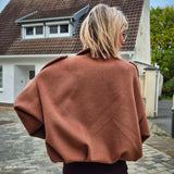 Tissu Maille Manteau, Laine - Divers Col, Lombardo
