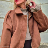 Tissu Maille Manteau, Laine - Divers Col, Lombardo