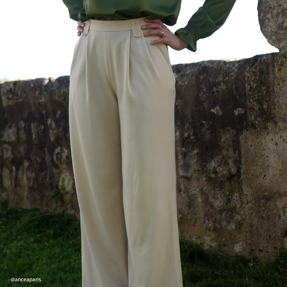 Tissu Tailleur Double Crêpe, Viscose - Porsce