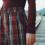 Tissu Popeline, Coton - Carreaux, Quadri