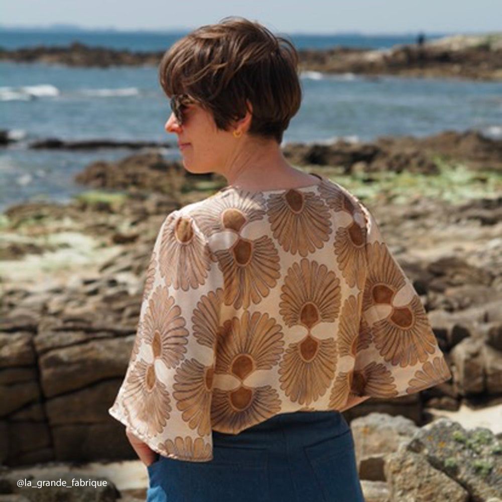 Tissu Satin, Viscose - Soletta