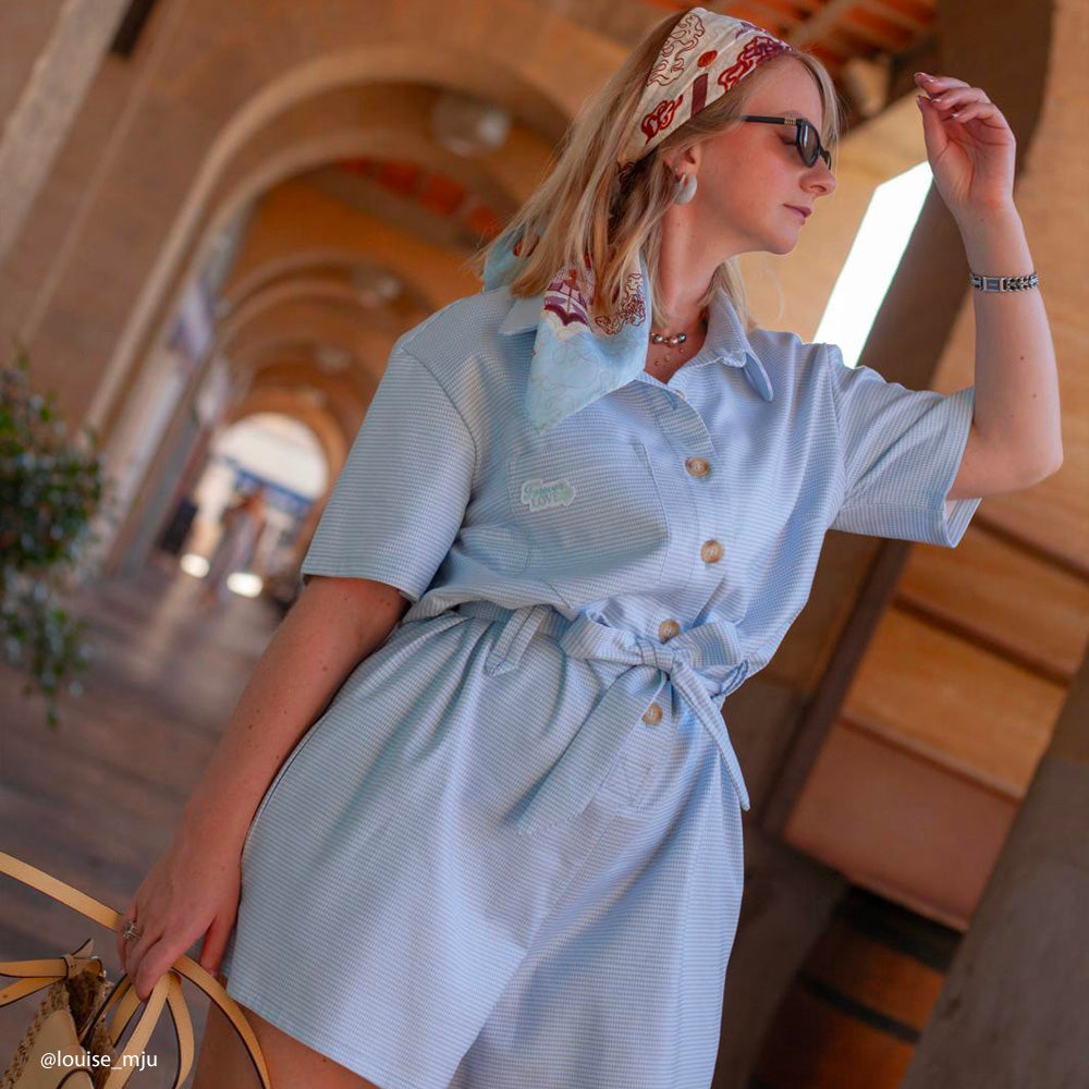 Tissu Double Face Coton Viscose, Stretch - Carreaux, Solara