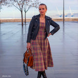 Tissu Viscose, Stretch - Tartan, Carlotta