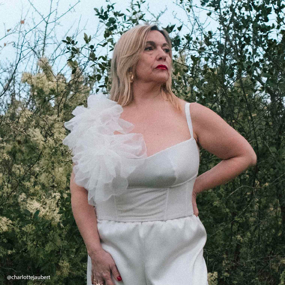 Tissu tulle illusion - Divers col, Tosca