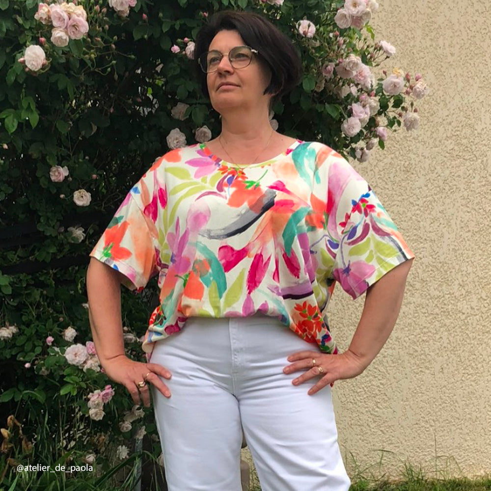 Tissu Maille Jersey, Viscose - Verbania