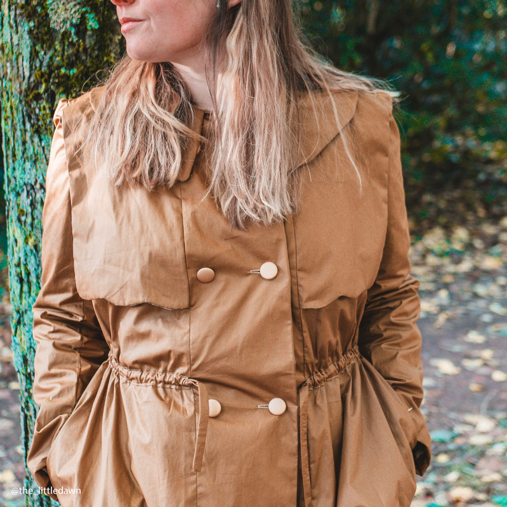 Tissu Coton - Enduit, Montaigne