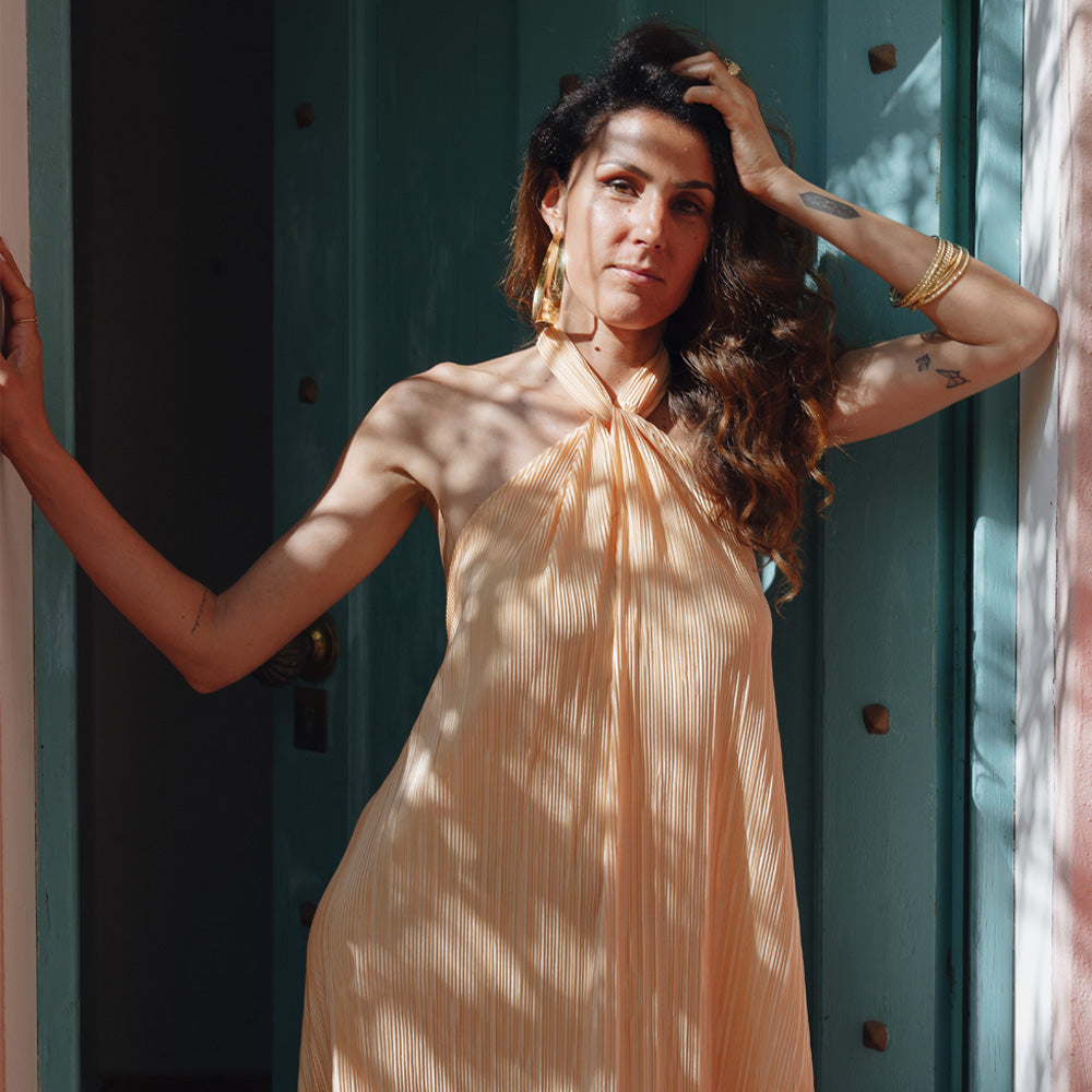 Tissu Plissé, Mono-Stretch - Mila