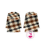 Kit Couture CAP Tailleur, Laine Carreaux - Manteau Tilda