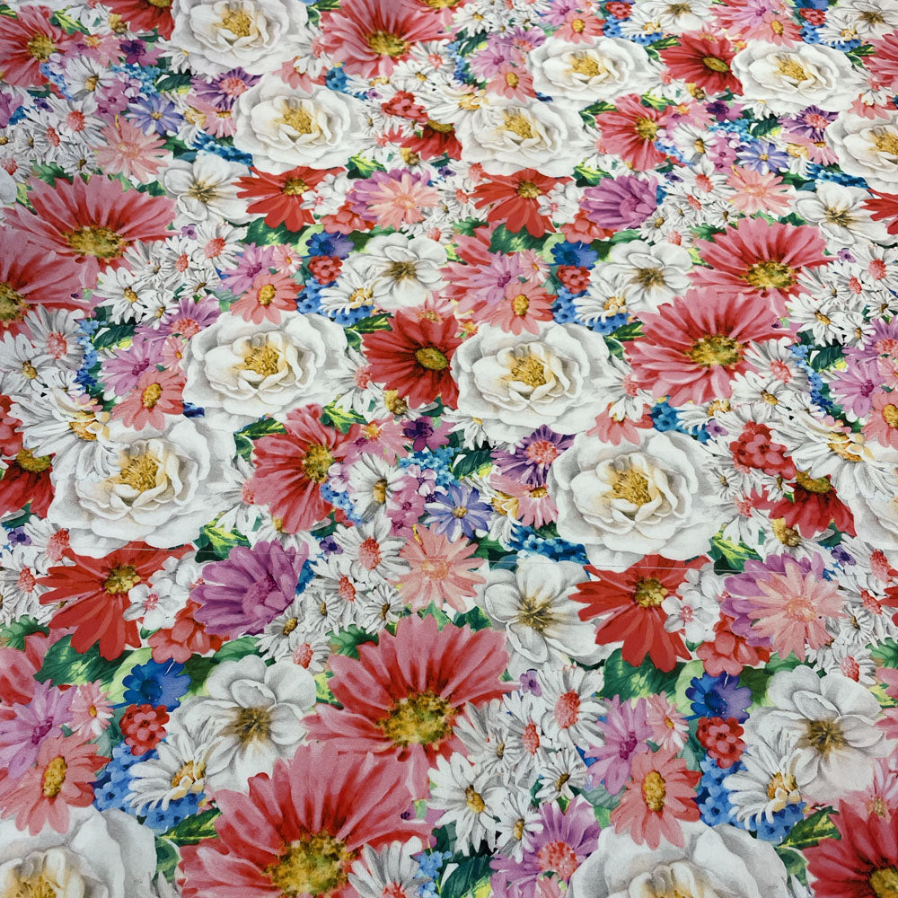 Tissu batiste de coton - Floral, Micha