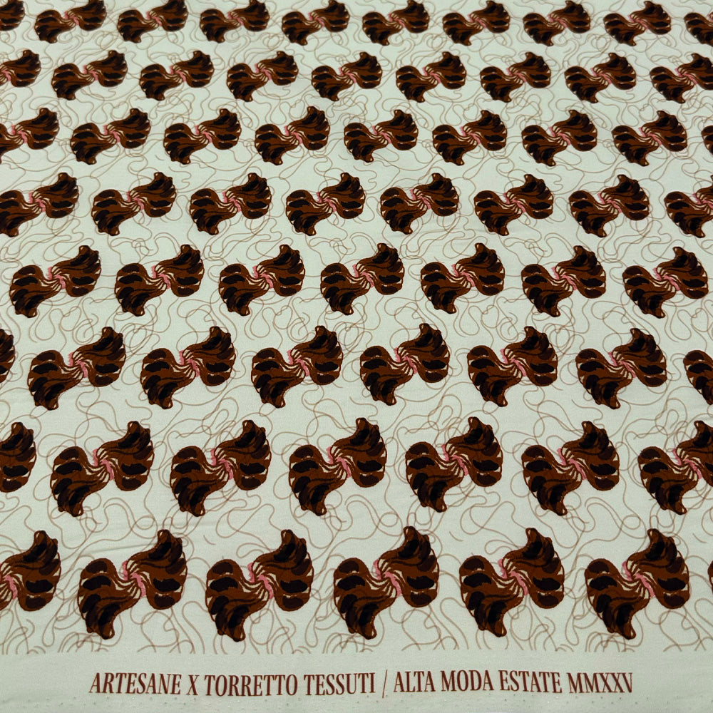 Tissu Popeline Exclusif, Coton - Abstrait, Recco