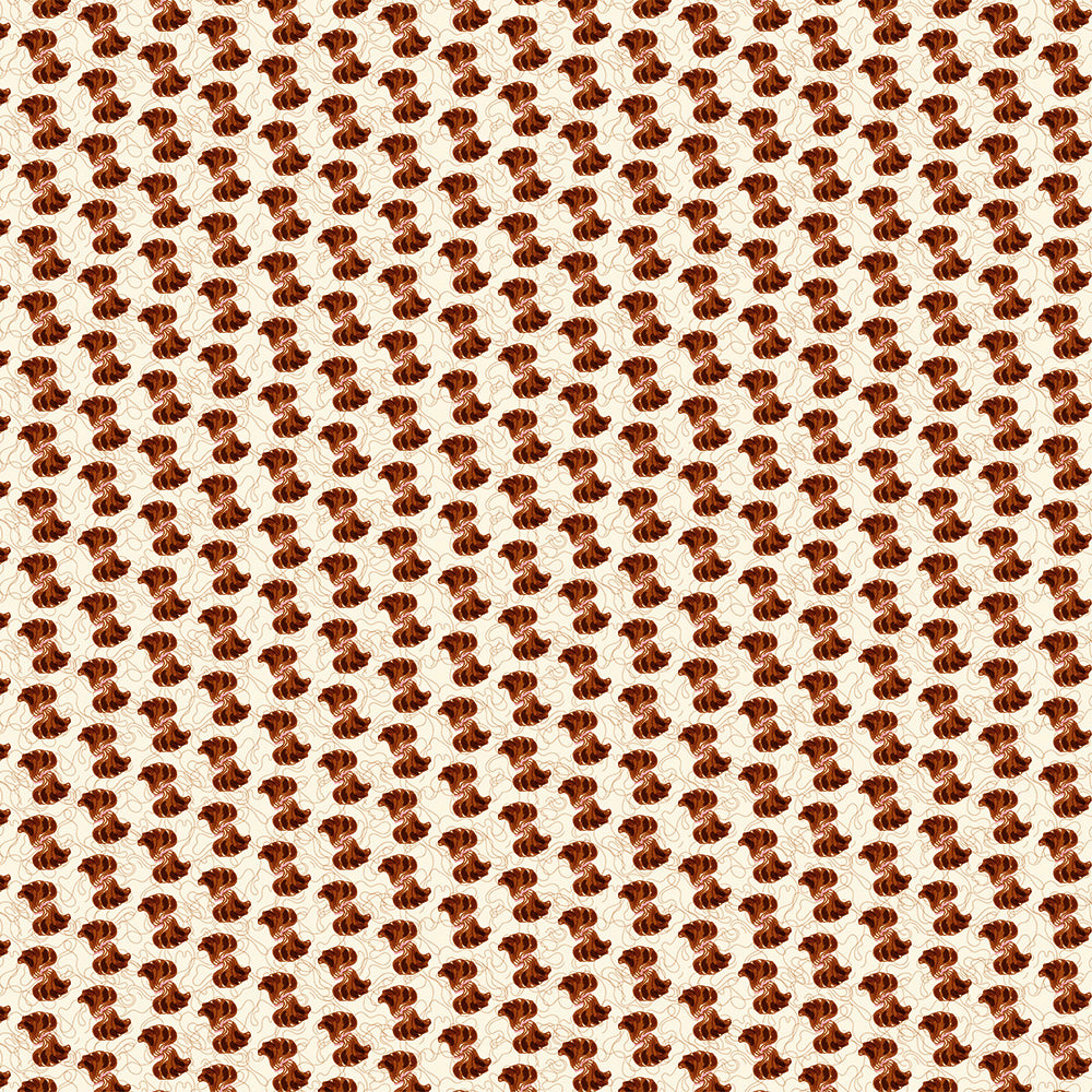 Tissu Popeline Exclusif, Coton - Abstrait, Recco