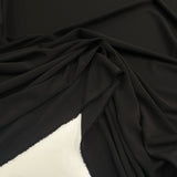 Imperfetto - Tissu Crêpe Maille - Noir, Bello