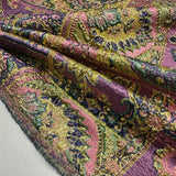 Tissu Brocart - Mosaïque Cachemire Métallisé, Cosenza
