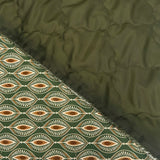 Tissu Matelassé, Viscose - Double Face Vert, Formenza