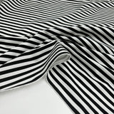 Tissu Canvas, Coton - Rayé, Rosabianca