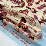 Carré Twill Exclusif, Soie - Abstrait, Camogli