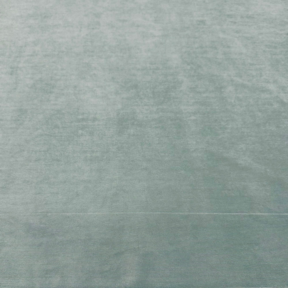 Imperfetto - Tissu Velours Côtelé Stretch - Bleu, Cotelino