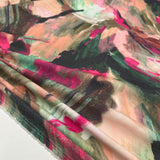 Tissu Denim Léger Stretch, Coton - Abstrait, Ninalia