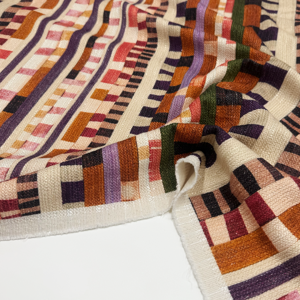 Tissu Natté, Coton - Tilliana