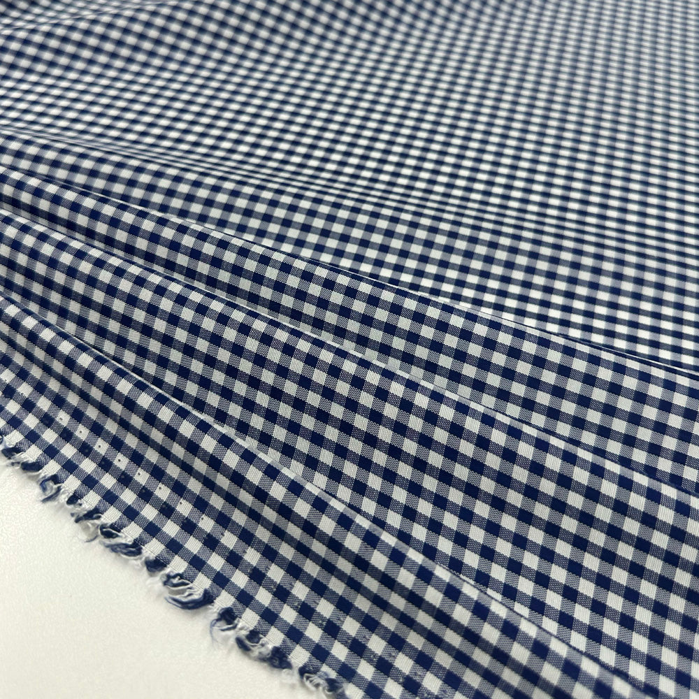 Tissu Chemise Toile, Coton - Carreaux, Celestino