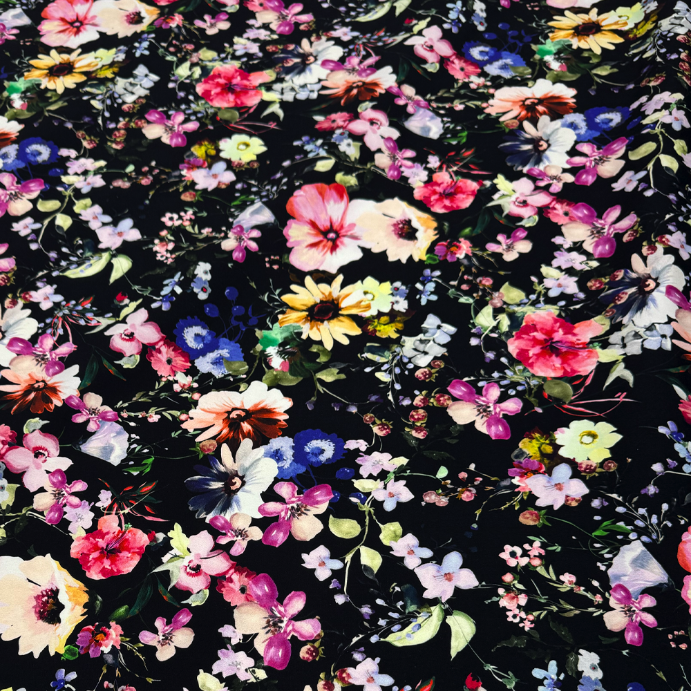 Tissu Satin Stretch, Coton - Artemide