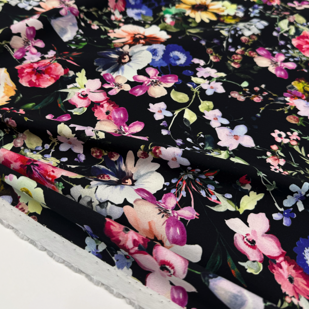 Tissu Satin Stretch, Coton - Artemide