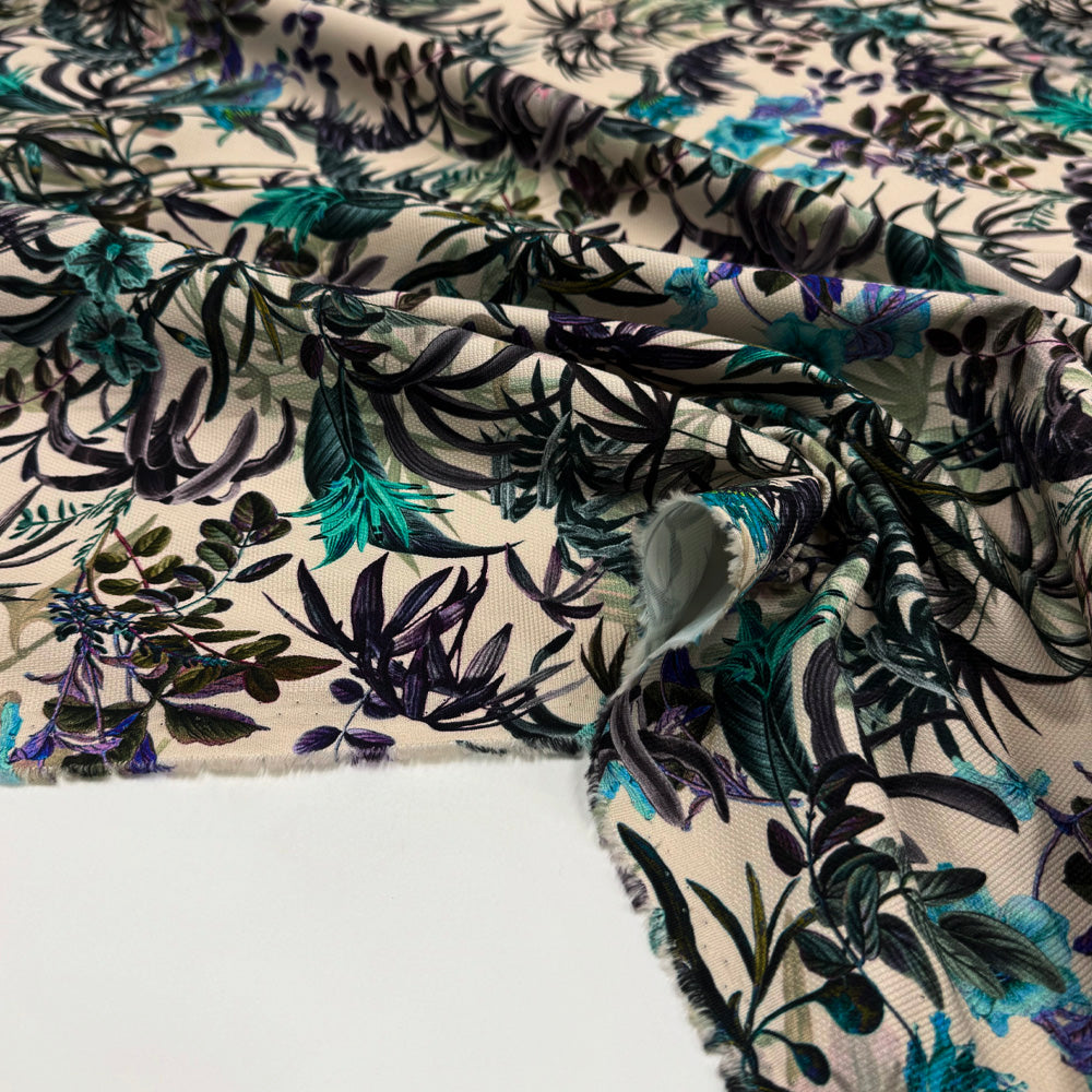 Tissu Piqué Stretch, Coton - Teveza